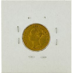 1884 Great Britain Half Sovereign Sheild Gold Coin Key Date