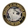 Image 1 : .999 Fine Silver Explorers of the American West Casino Limted Edition Gaming Tok