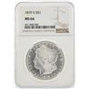 Image 1 : 1879-S $1 Morgan Silver Dollar Coin NGC MS66