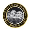 Image 2 : .999 Silver Bellagio Las Vegas, NV $10 Casino Limited Edition Gaming Token