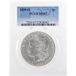 1899-O $1 Morgan Silver Dollar Coin PCGS MS67