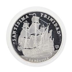 2002 Cuba 10 Peso Santisima Trinidad Silver Proof Coin