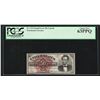 Image 1 : 1863 Fifty Cents Fourth Issue Fractional Currency Note PCGS 63PPQ