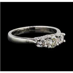14KT White Gold 0.50ctw Diamond Ring
