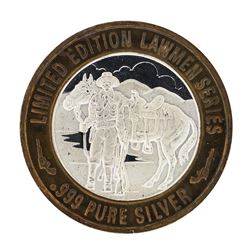 .999 Fine Silver Limited Edition Lawnmen Series Gaming Token