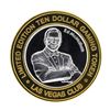 Image 2 : .999 Silver Las Vegas Club $10 Casino Gaming Token Limited Edition