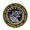 Image 1 : .999 Silver Imperial Palace Hotel & Casino Nevada $10 Gaming Token Limited Editi