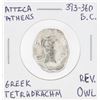 Image 1 : 393-360 BC Attica Athens Greek Tetradrachm Owl Coin
