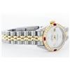 Image 2 : Rolex 14KT Two-Tone Gold Ruby and Diamond DateJust Ladies Wristwatch