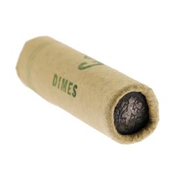 Roll of (50) 1954-P Brilliant Uncirculated Roosevelt Dimes