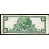 Image 2 : 1902 $5 Plain Back National Currency Note St. Louis