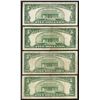 Image 2 : Lot of (4) 1928F $5 Legal Tender Notes