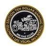 Image 1 : .999 Silver The Orleans Hotel & Casino Las Vegas, NV $10 Casino Token Limited Ed