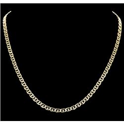 14k Yellow Gold Figaro Chain Necklace - 18"
