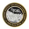 Image 2 : .999 Silver Hard Rock Hotel Las Vegas, Nevada $10 Casino Limted Edition Gaming T