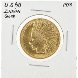 1913 $10 Indian Head Eagle Gold Coin