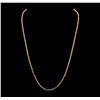 Image 1 : 18KT Yellow Gold Rope Chain Necklace