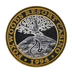 .999 Fine Silver Foxwood Casino Connecticut Limited Edition Gaming Token