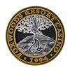 Image 1 : .999 Fine Silver Foxwood Casino Connecticut Limited Edition Gaming Token