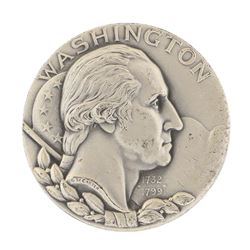1968 George Washington Medallic Art Co N.Y. 2.3 oz .999 Fine Silver Medal