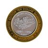 Image 2 : .999 Silver Las Vegas Club Nevada $10 Casino Gaming Token Limited Edition
