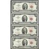 Image 1 : Lot of (4) 1963 $2 Legal Tender Notes