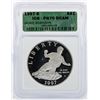 Image 1 : 1997-S $1 Jackie Robinson Silver Coin ICG PR70 DCAM
