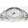 Image 3 : Rolex Mens Stainless Steel 1.00ctw Diamond Datejust Wristwatch