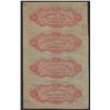 Image 2 : 1800s $5 Uncut Sheet of Citizens Bank of Louisiana Obsolete Notes