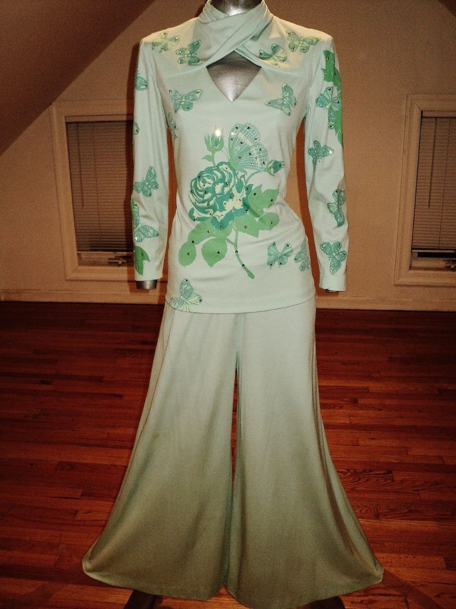 bell bottom pants suit