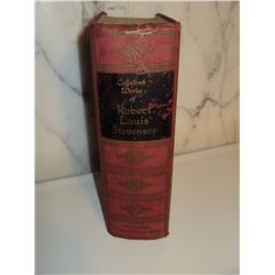 Collected works of  Robert Louis Stevenson Hardcover very vintage book march 1st 1926