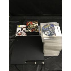 PS3 VIDEO GAME CONSOLE W/ GAMES