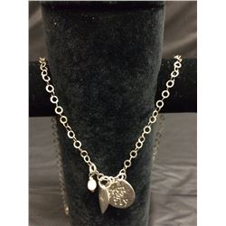 925 SILVER NECKLACE W/ PENDANT