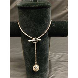 925 SILVER NECKLACE W/ PENDANT