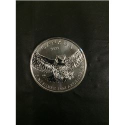 1 OZ .999 SILVER ROUND BIRDS OF PREY