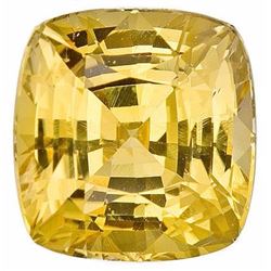 Natural Greenish Yellow Sapphire 4.60 Carats