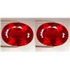Image 1 : Natural Pigeon Blood Burma Ruby Pair 0.80 Cts
