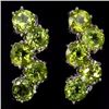 Image 1 : Natural Green Peridot Earrings