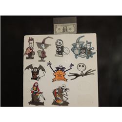 Z-CLEARANCE NIGHTMARE BEFORE CHRISTMAS WHOLESALE LOT OF VINTAGE STICKERS $1.00 EACH!