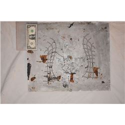 SPIDER-MAN 1 2 & 3 PAIR OF SIDE MASK WEBBING ORIGINAL ADI ALUMINUM MOLD THE ONLY ONE!