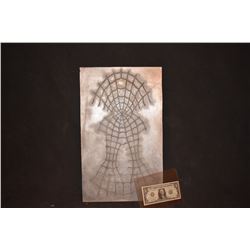 SPIDER-MAN 1 2 & 3 REMOVABLE MASK WEBBING ORIGINAL ADI ALUMINUM MOLD THE ONLY ONE!