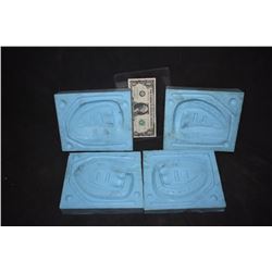 SPIDER-MAN 1 2 & 3 PAIR OF EYE LENS FRAMES ORIGINAL STUDIO MOLD