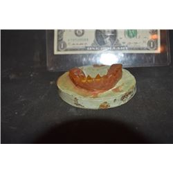 SPIDER-MAN 3 PROTOTYPE VENOM TEETH ON TOPHER GRACE DENTAL IMPRESSION