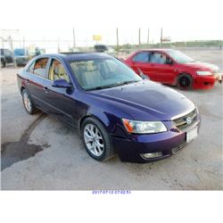 2006 - HYUNDAI SONATA "PARTS ONLY "