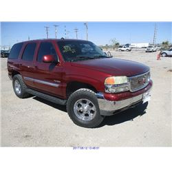 2003 - GMC YUKON 2500