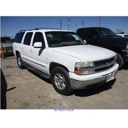2001 - CHEVROLET SUBURBAN