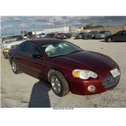 2003 - CHRYSLER SEBRING