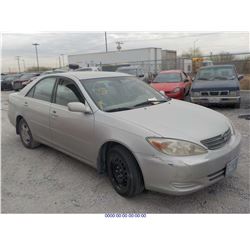 2002 - TOYOTA CAMRY