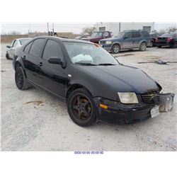 2001 - VOLKSWAGEN JETTA // REBUILT SALVAGE