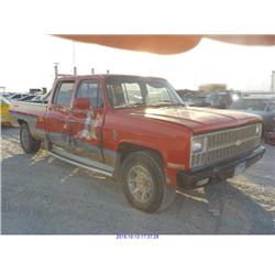 1981 - CHEVROLET C/K